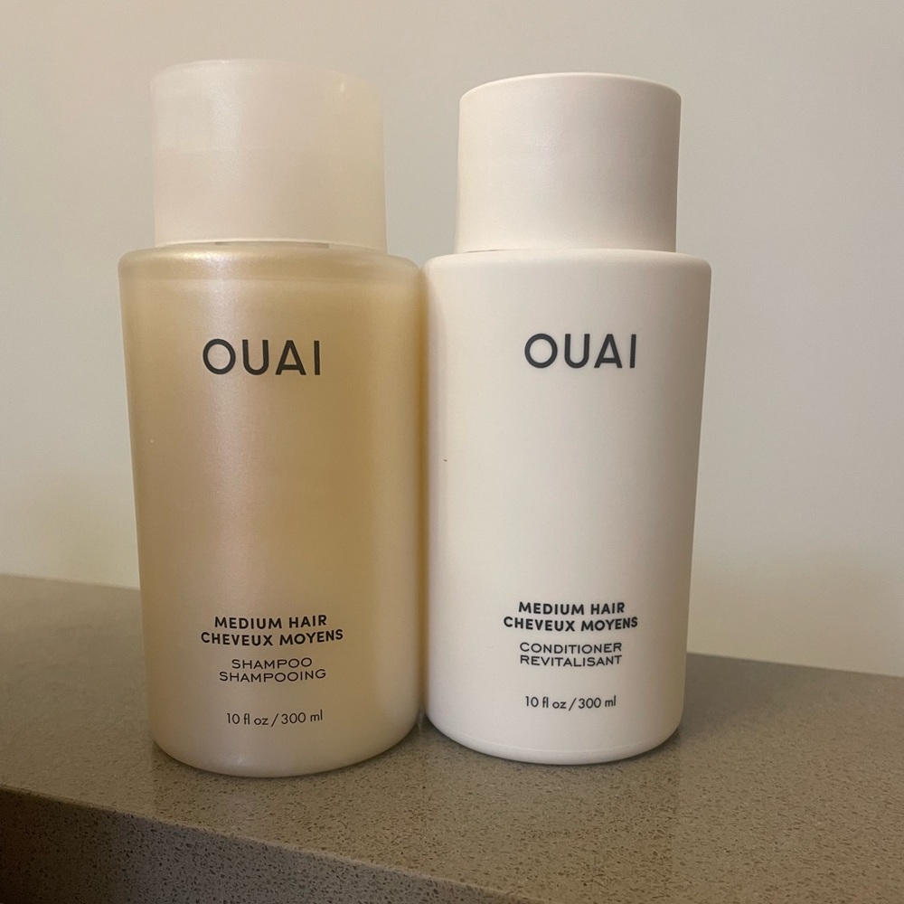 OUAI Shampoo and Conditioner